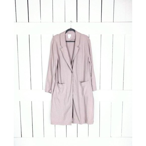 Sigrid Olsen long oversized cardigan blazer jacket - Picture 1 of 4
